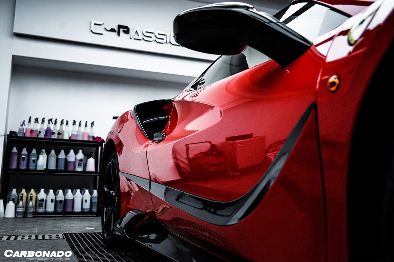 2015 - 2020 Ferrari 488 GTB/Spyder MSY Style Side Skirts