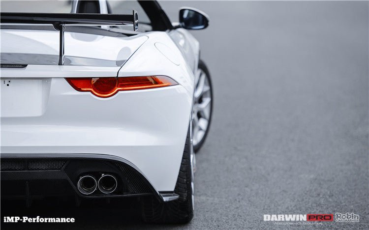 2013 - 2017 Jaguar F-Type Coupe & Convertible IMP Performance Rear Diffuser