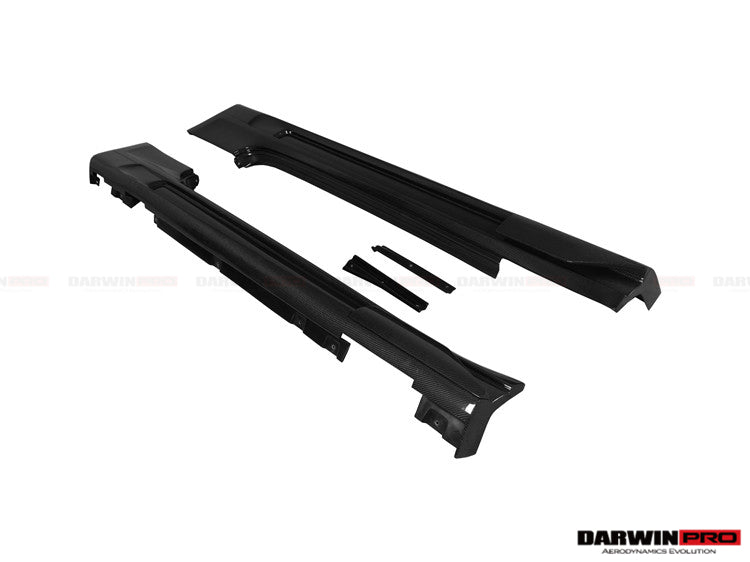 2016 - 2020 Rolls-Royce Wraith BKSS Style Carbon Fiber Side Skirts