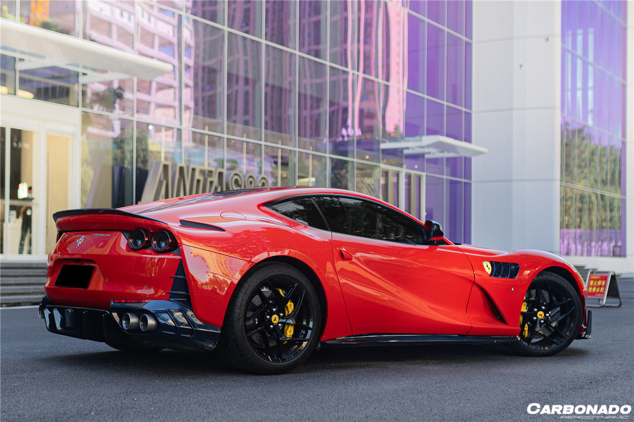 2018 - 2025 Ferrari 812 Superfast & GTS MSY Style Rear Bumper Vents