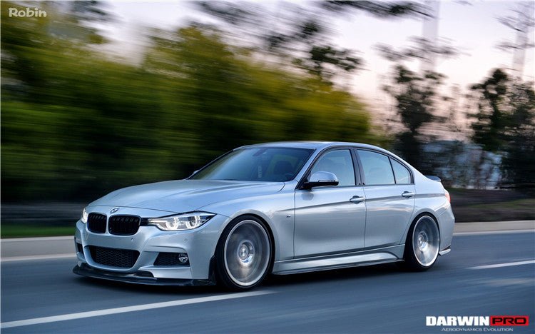 2013-2019 BMW 3 Series F30 F35 M-Tech GV Style Carbon Fiber Front Lip