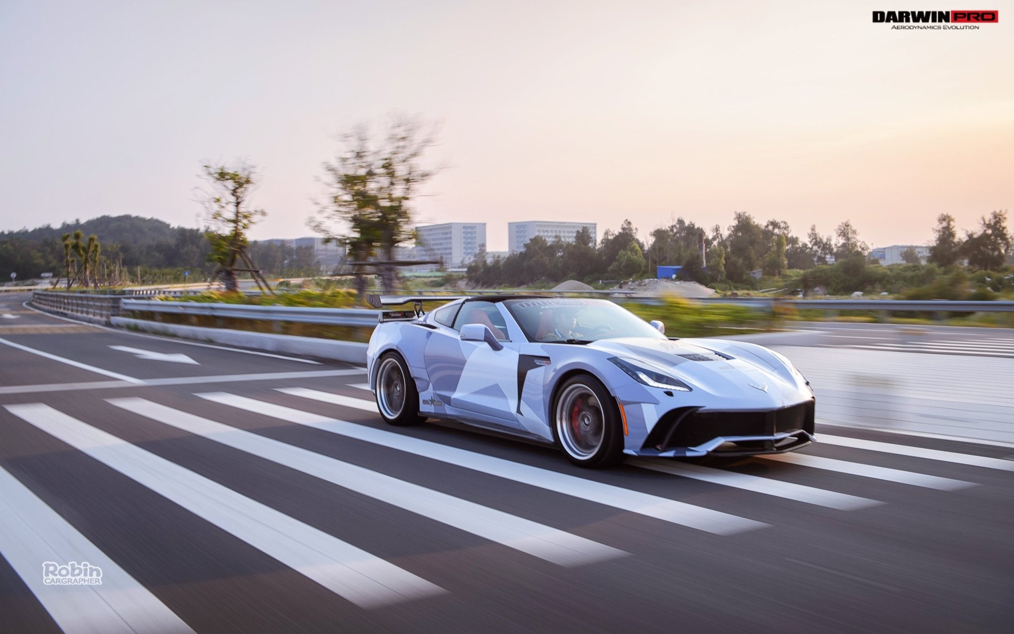 2013-2017 Corvette C7 Z51 BKSS Style Front Bumper