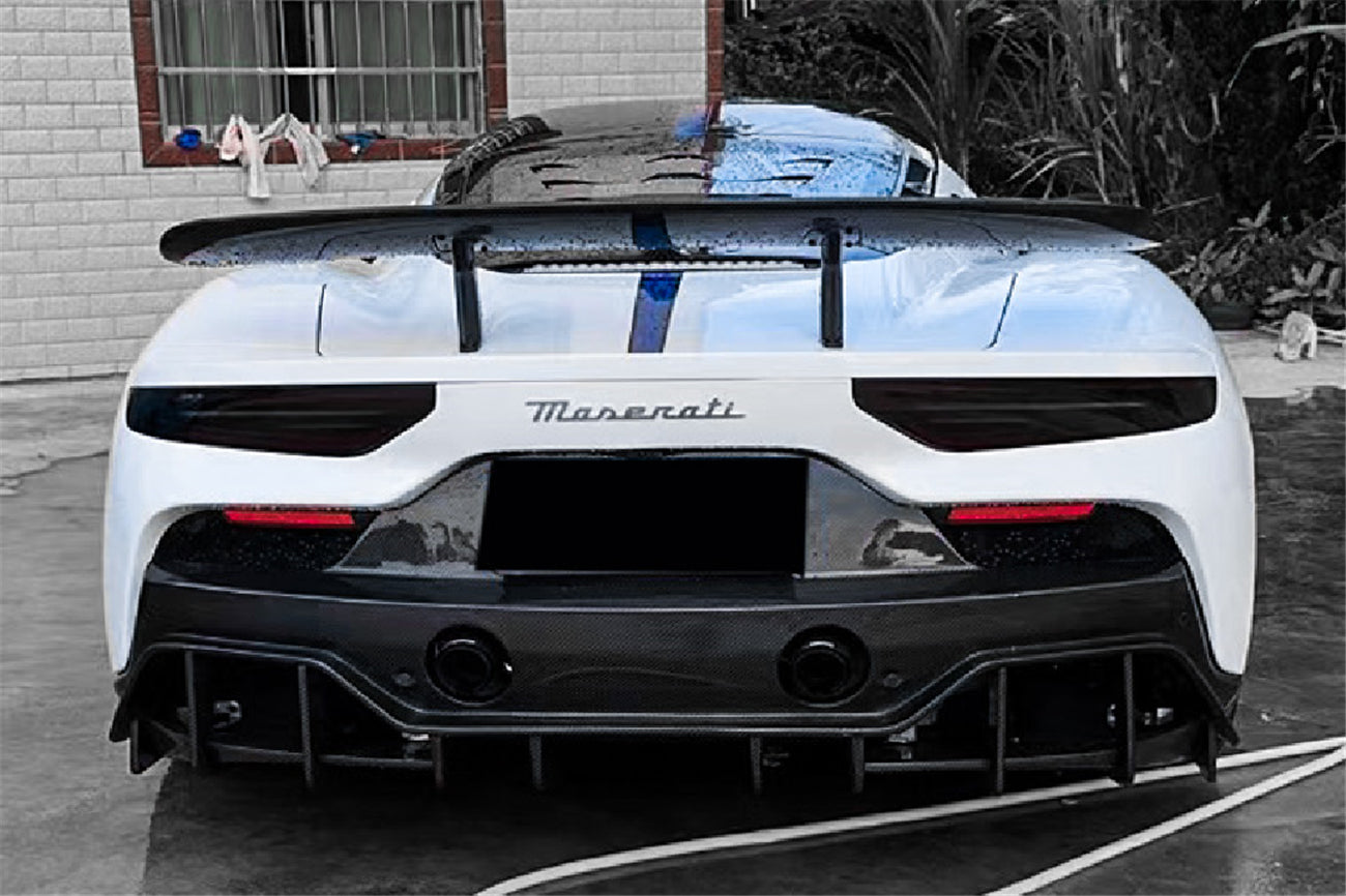 2020 - 2025 Maserati MC20 SVD Style Dry Carbon Fiber GT Wing