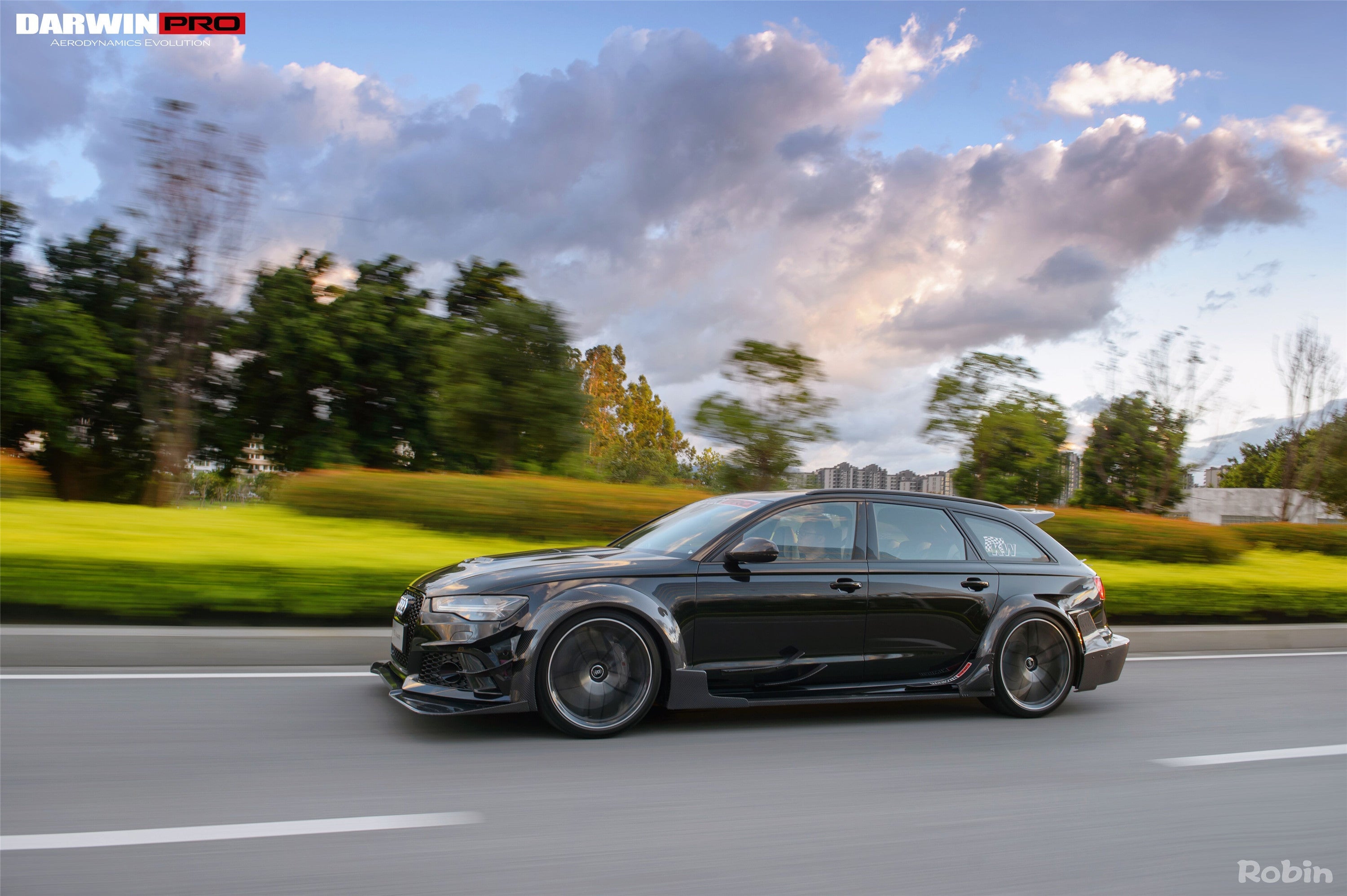 2013 - 2018 Audi RS6 Avant Bkss Style Wide Body Full Body Kit