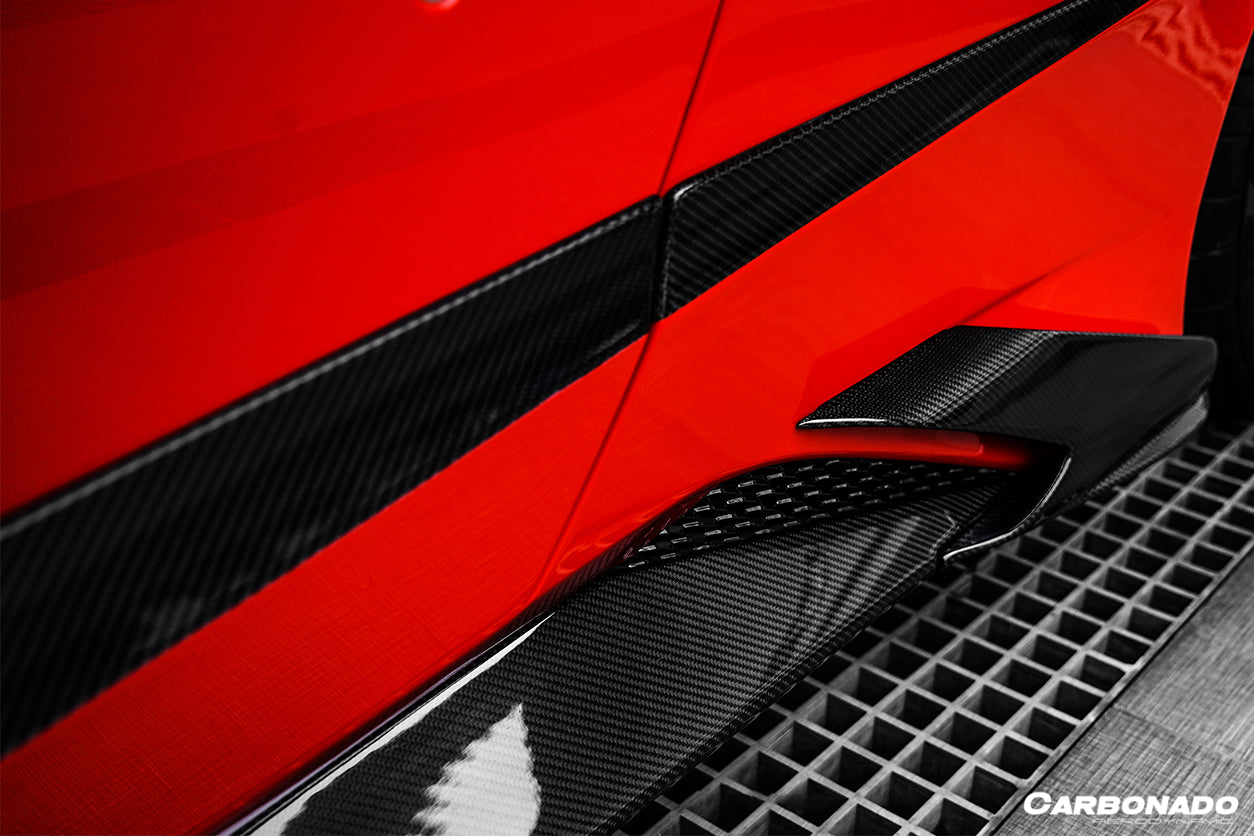 2015 - 2020 Ferrari 488 GTB/Spyder MSY Style Side Skirts