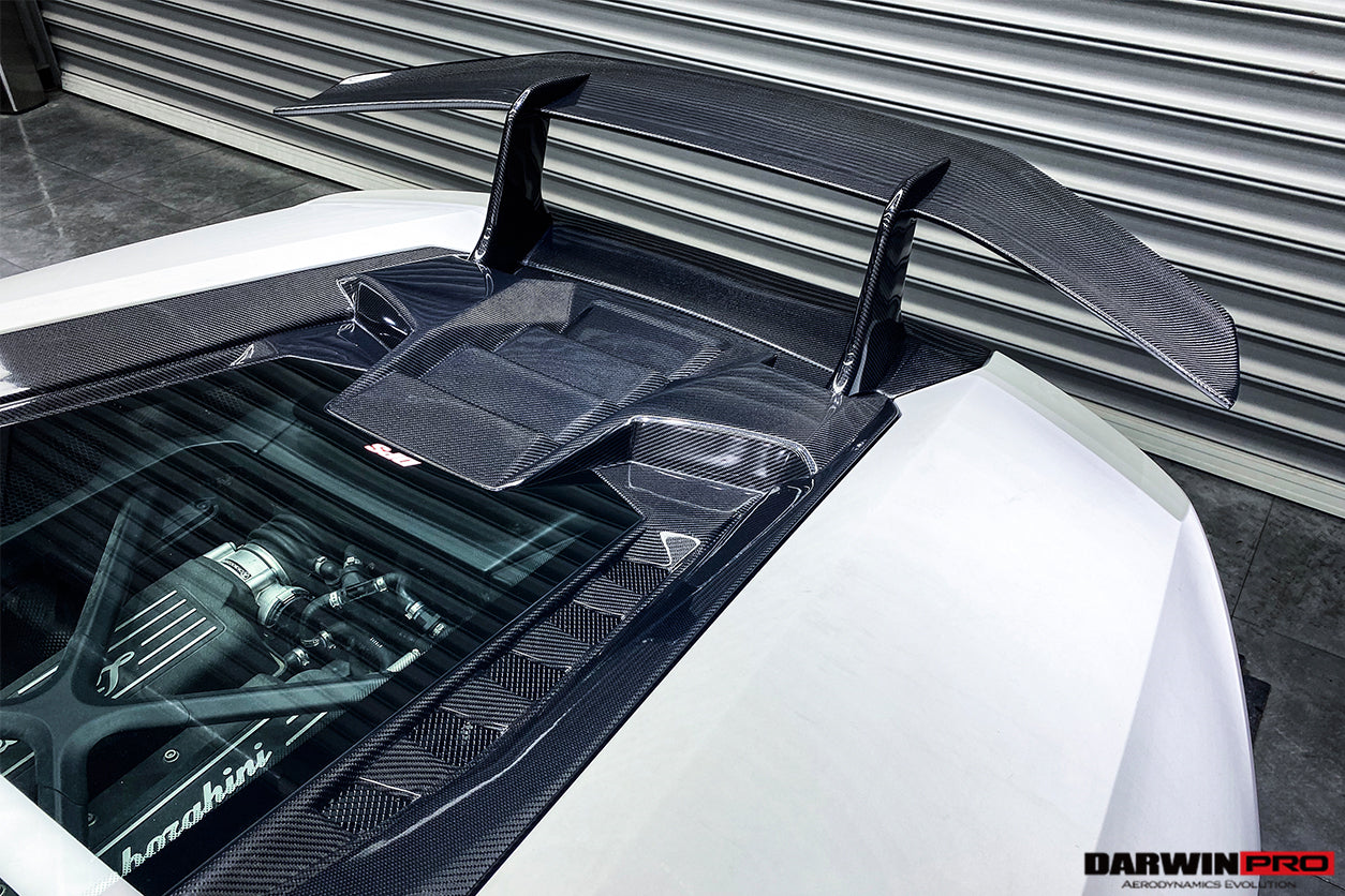 2015 - 2019 Lamborghini Huracan LP610 & LP580 Performante Style Partial Carbon Fiber Aero - Full Kit