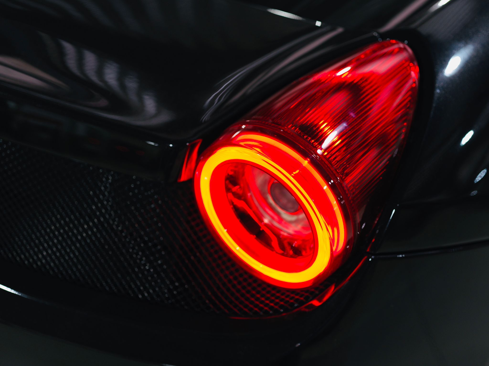 10-15 Ferrari 458 NOVA-Series Prismatic LED Tail Lights Red Clear | AlphaRex