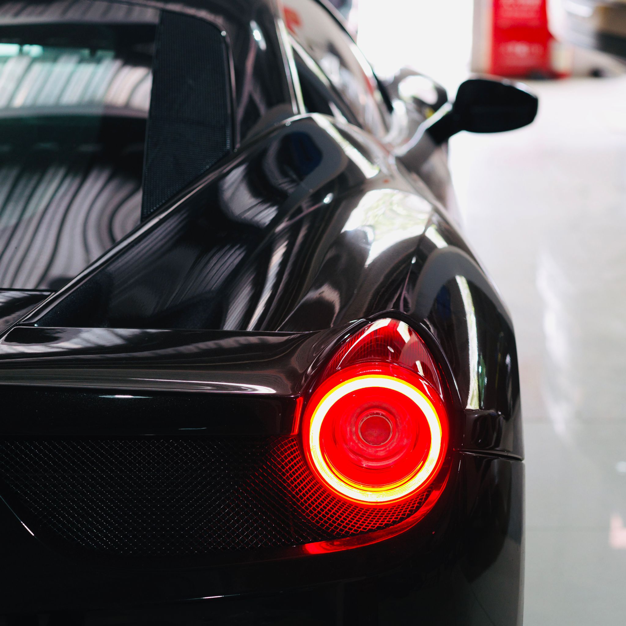 10-15 Ferrari 458 NOVA-Series Prismatic LED Tail Lights Red Clear | AlphaRex