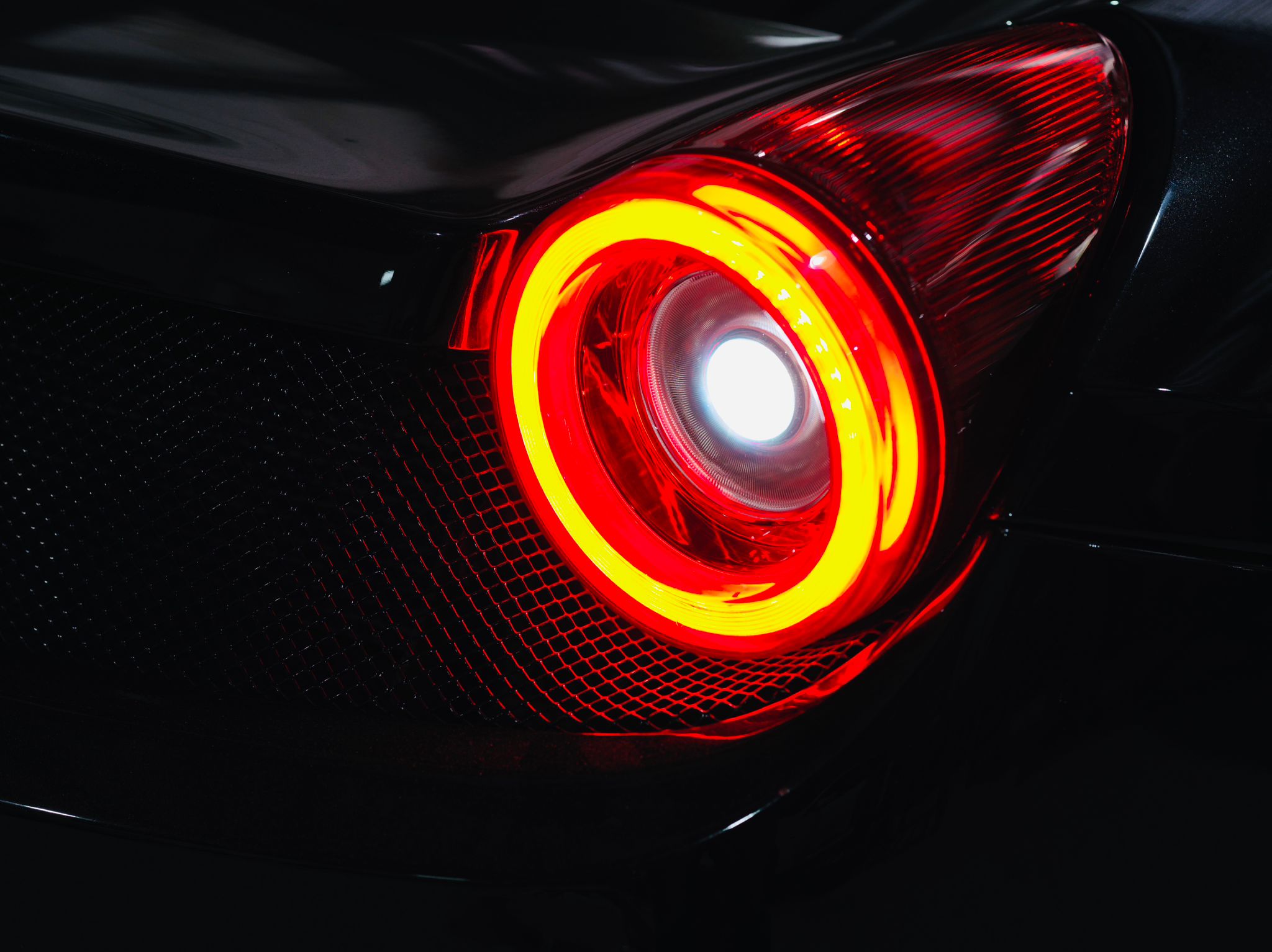 10-15 Ferrari 458 NOVA-Series Prismatic LED Tail Lights Red Smoke | AlphaRex