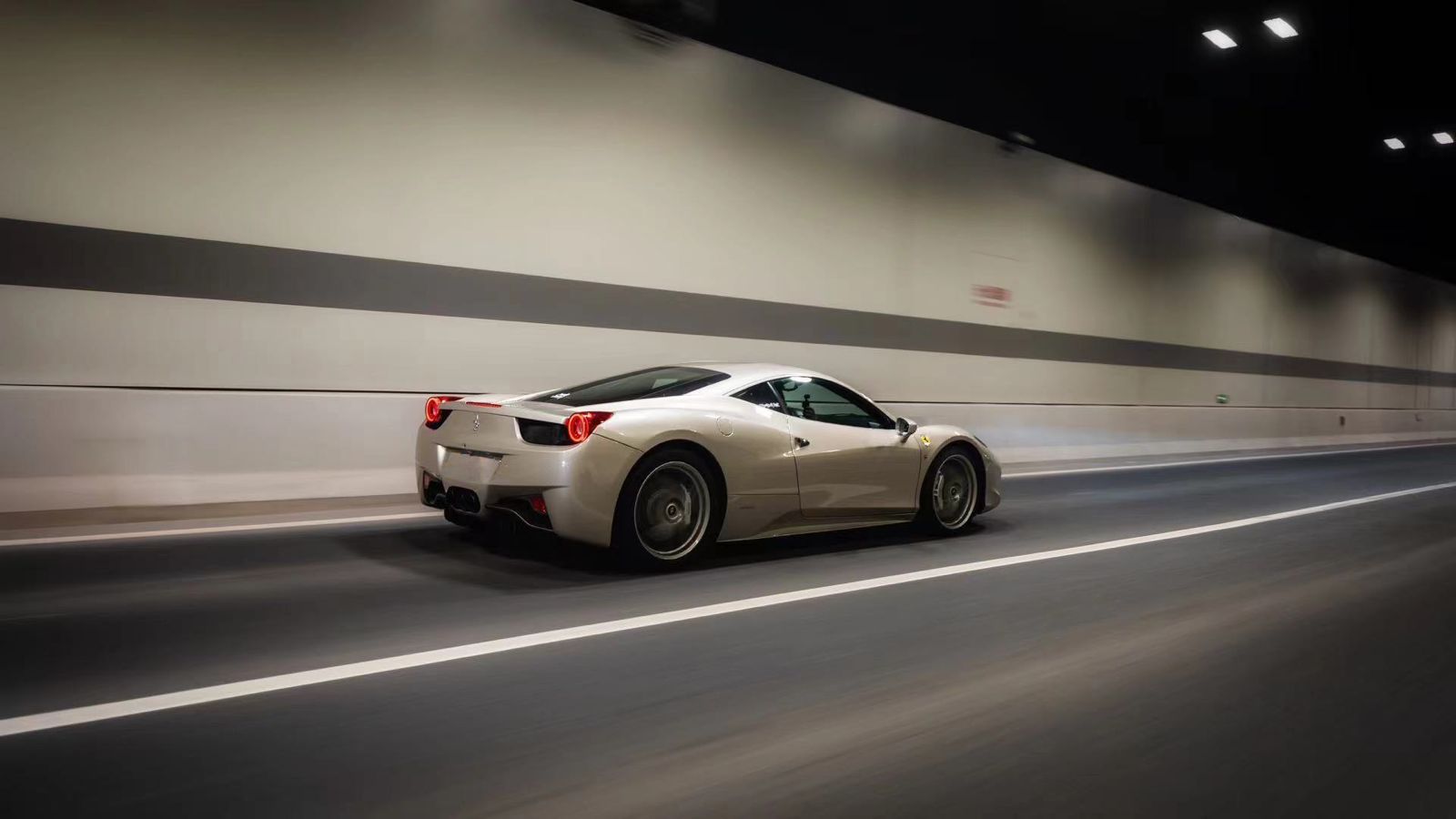 10-15 Ferrari 458 NOVA-Series Prismatic LED Tail Lights Red Smoke | AlphaRex