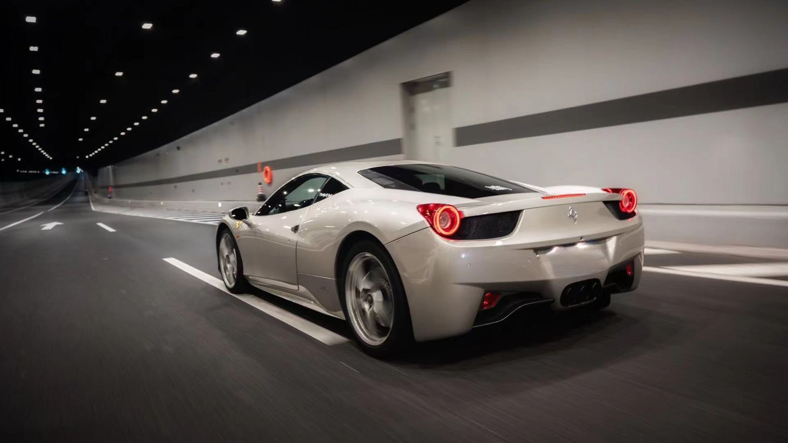 10-15 Ferrari 458 NOVA-Series Prismatic LED Tail Lights Red Smoke | AlphaRex