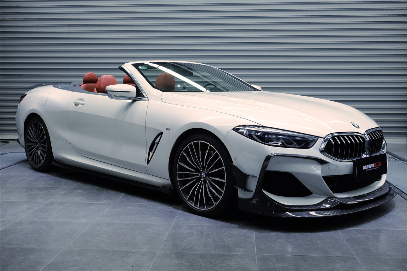 2018-2022 BMW 8 Series G14 Convertible/G15 Coupe/G16 4DR-Gran Coupe 840/850 IMP Performance Carbon Fiber Front Bumper Canards