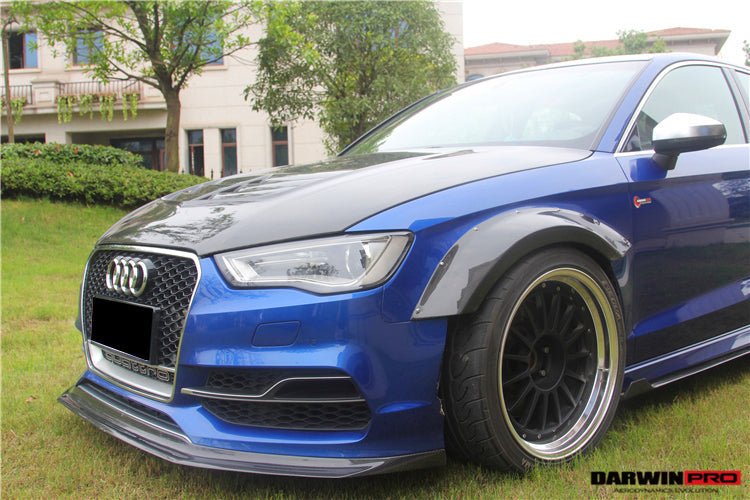 2013 - 2016 Audi S3/ A3 Sline Sedan BKSS Style Front Lip