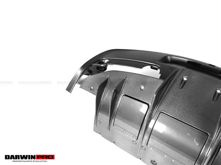 2013 - 2015 Ferrari 458 Speciale Rear Bumper with Diffuser & Lights