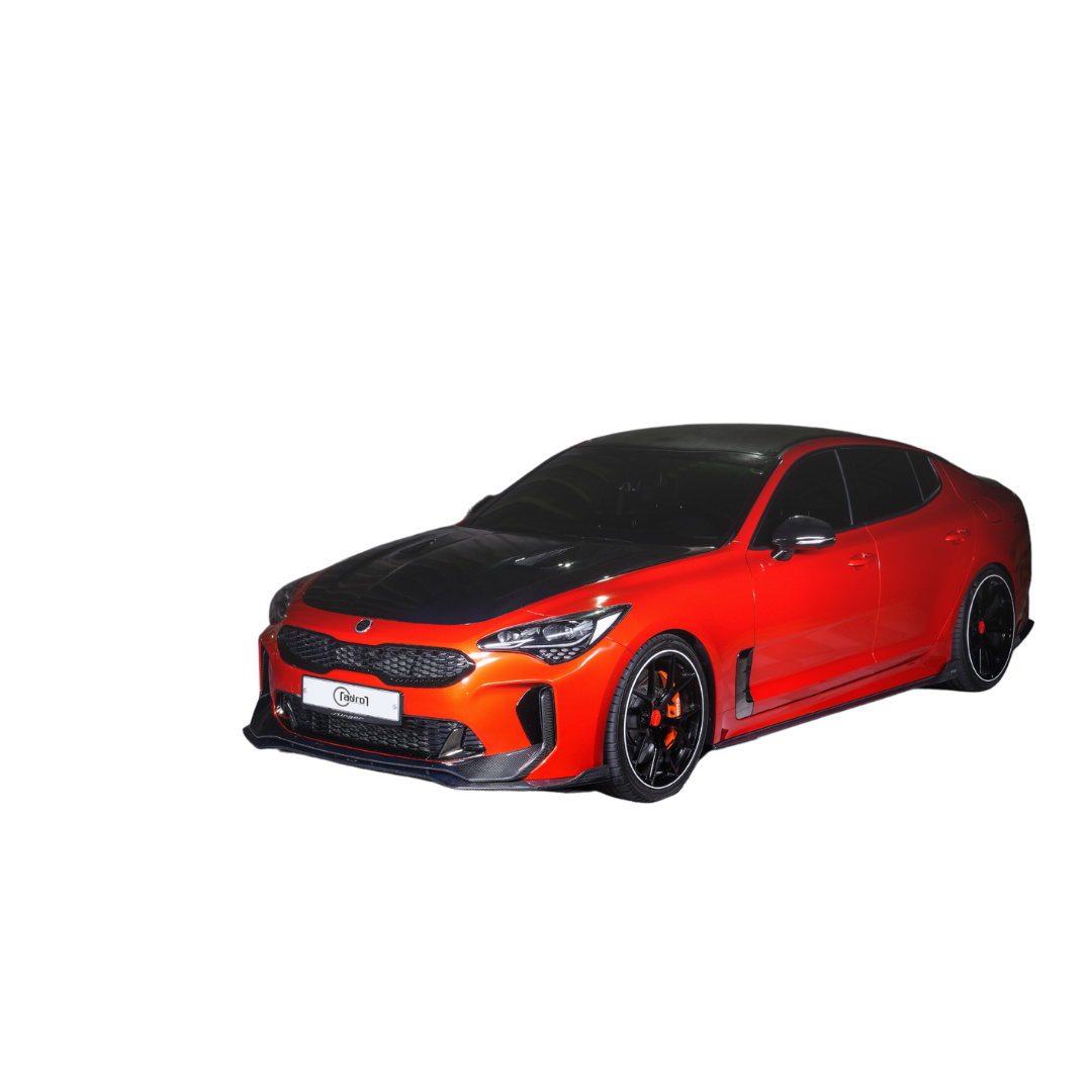 Adro Kia Stinger Carbon Fiber Front Lip V2