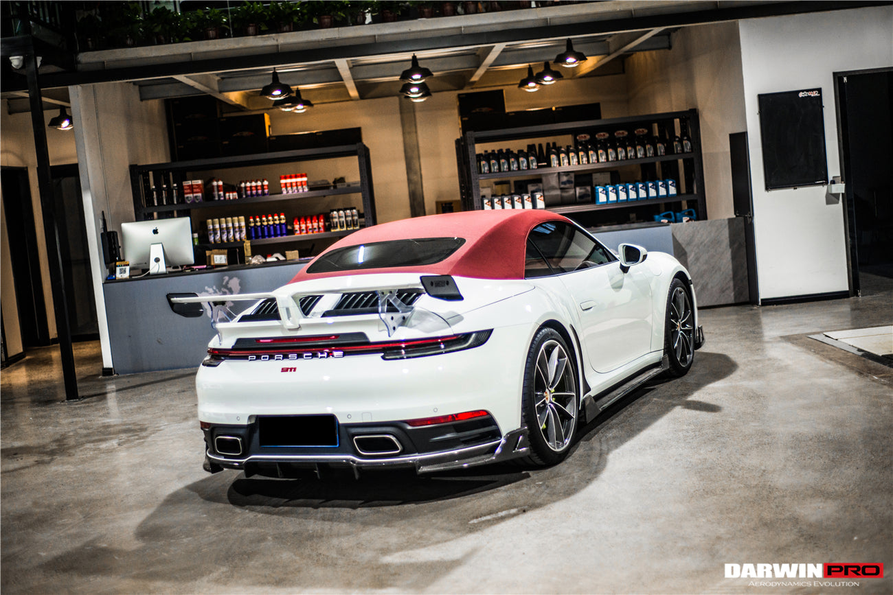 2019 - 2023 Porsche 911 992 Carrera S & 4 & 4S & Targa & Cabriolet BKSS Style Side Skirts