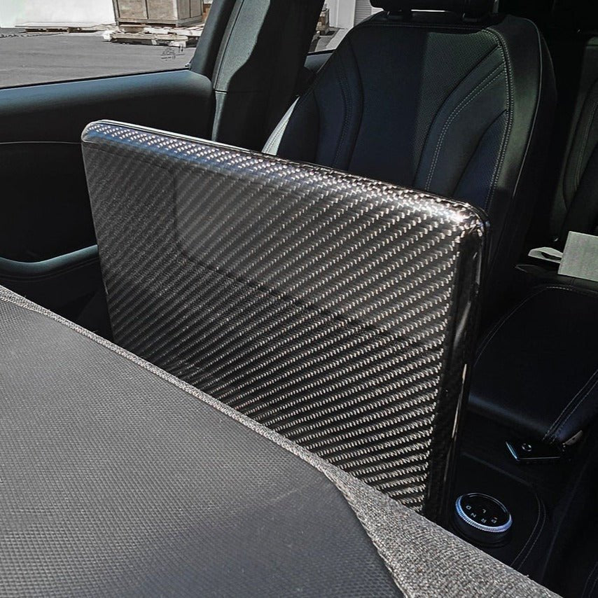 Ford Mustang Mach-E Factory Style Dry Carbon Fiber Navigation Monitor Cover 2021-Up