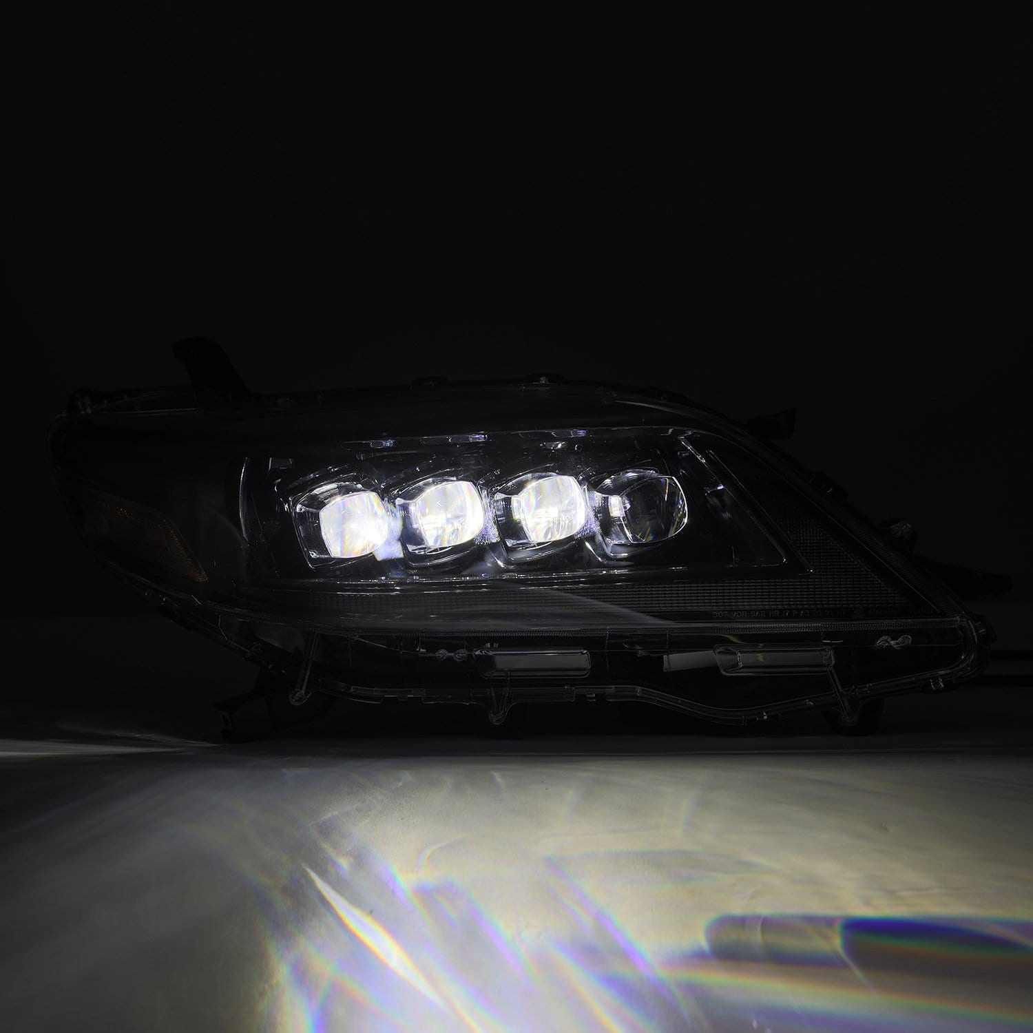 11-20 Toyota Sienna NOVA-Series LED Projector Headlights Alpha-Black | AlphaRex