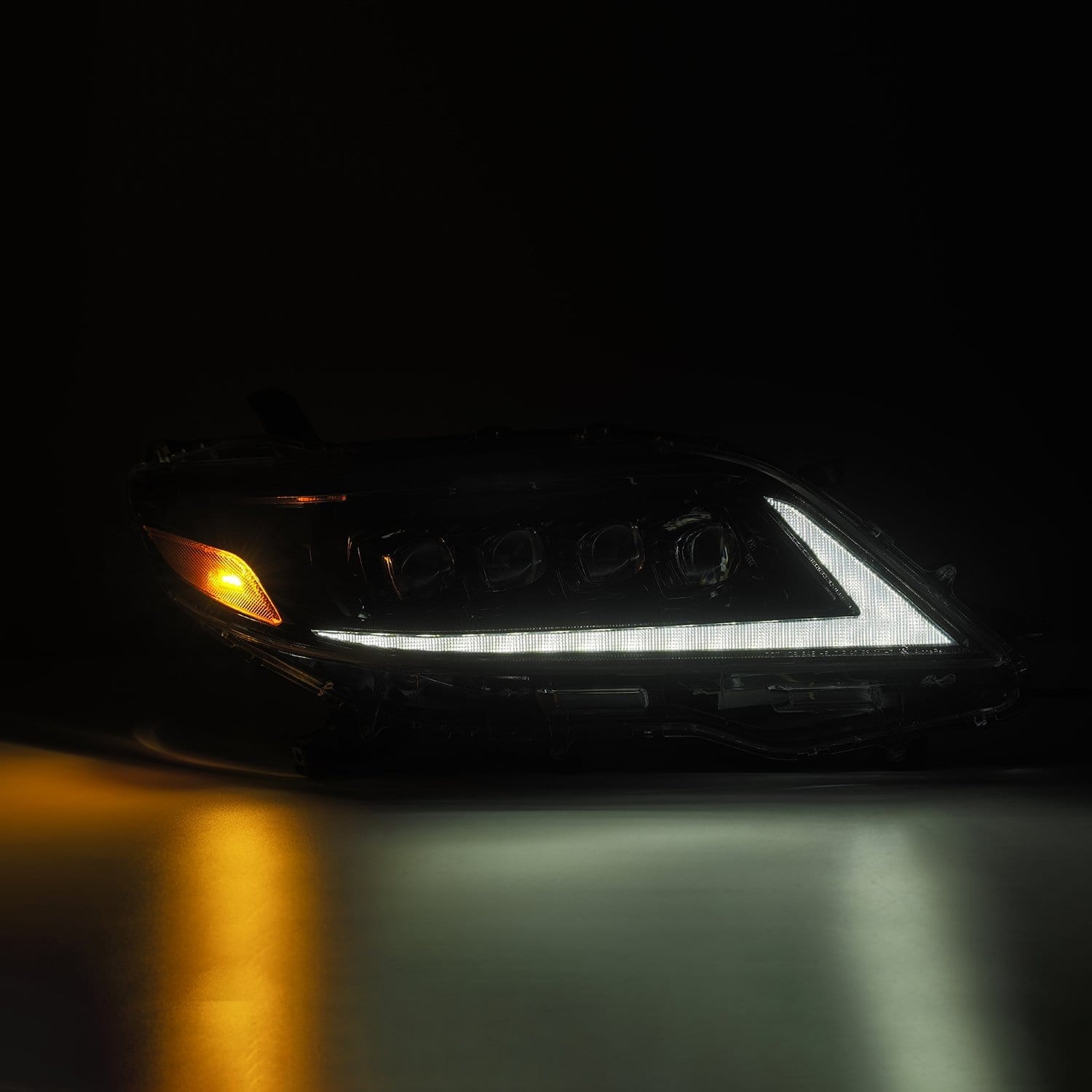 11-20 Toyota Sienna NOVA-Series LED Projector Headlights Alpha-Black | AlphaRex