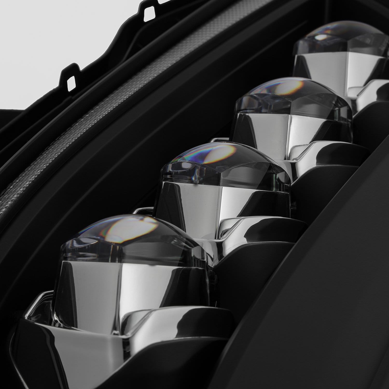 11-20 Toyota Sienna NOVA-Series LED Projector Headlights Black | AlphaRex