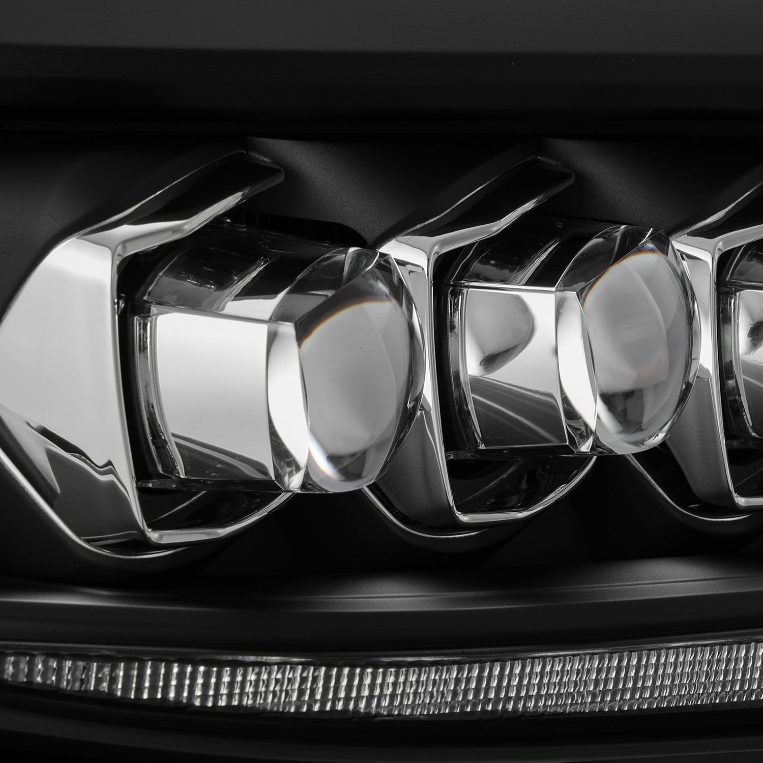 11-20 Toyota Sienna NOVA-Series LED Projector Headlights Black | AlphaRex