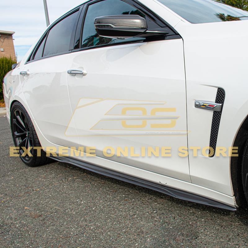 2016-19 Cadillac CTS-V Carbon Fiber Aerodynamic Full Body Kit - Extreme Online Store