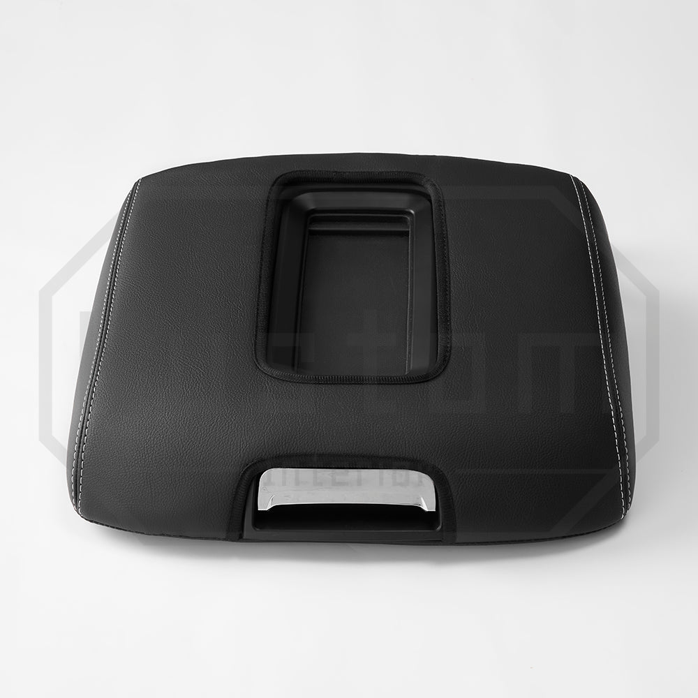 Chevrolet Silverado K2XX Leather Center Console Lid Armrest Cover 2014-2018