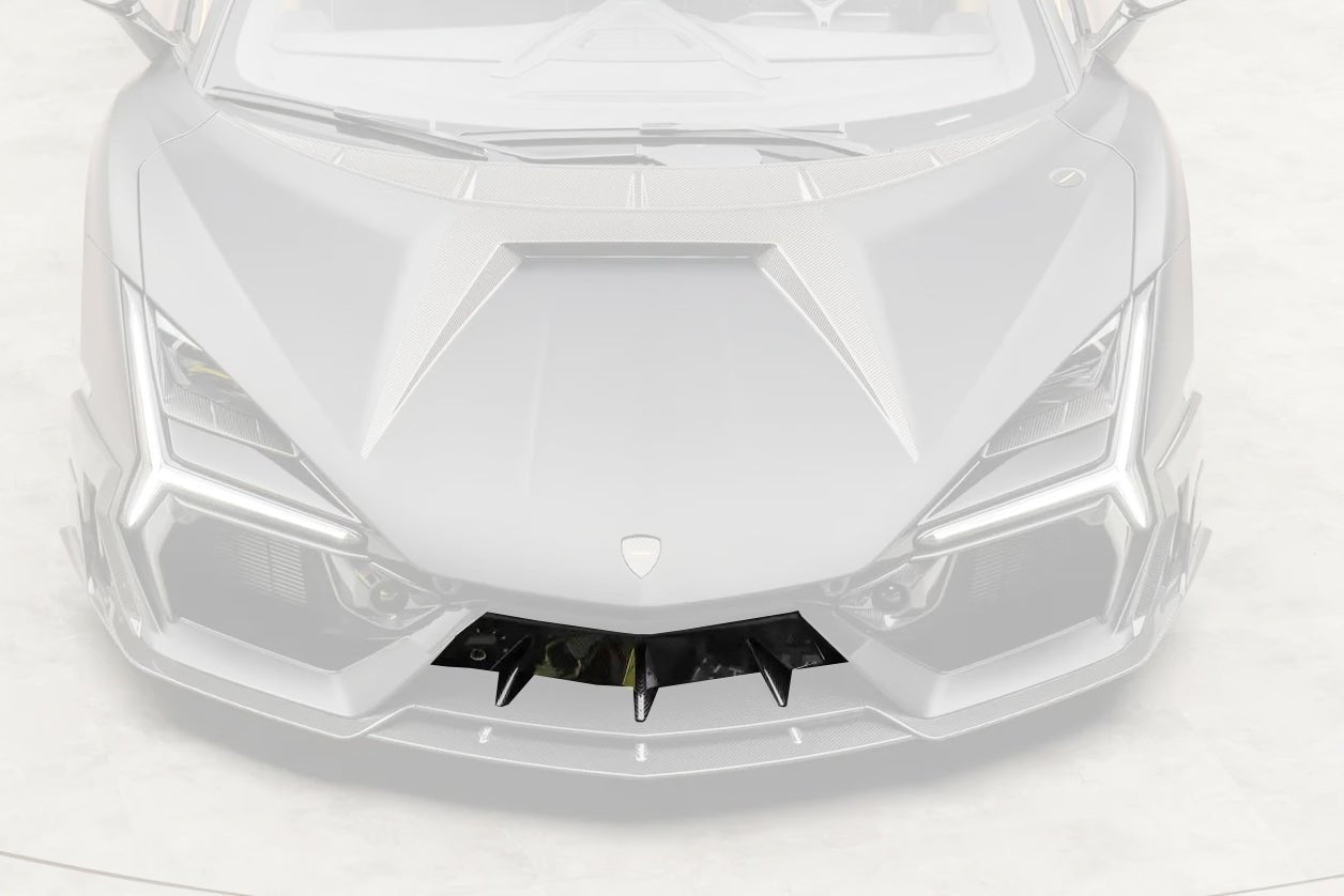 Lamborghini Revuelto MSY Style Carbon Fiber Center Front Lip Splitter 2024-UP