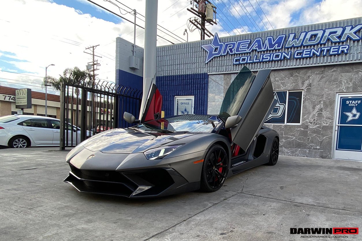 2011 - 2021 Lamborghini Aventador LP700 LP740 Coupe & Roadster SV Style Front Bumper