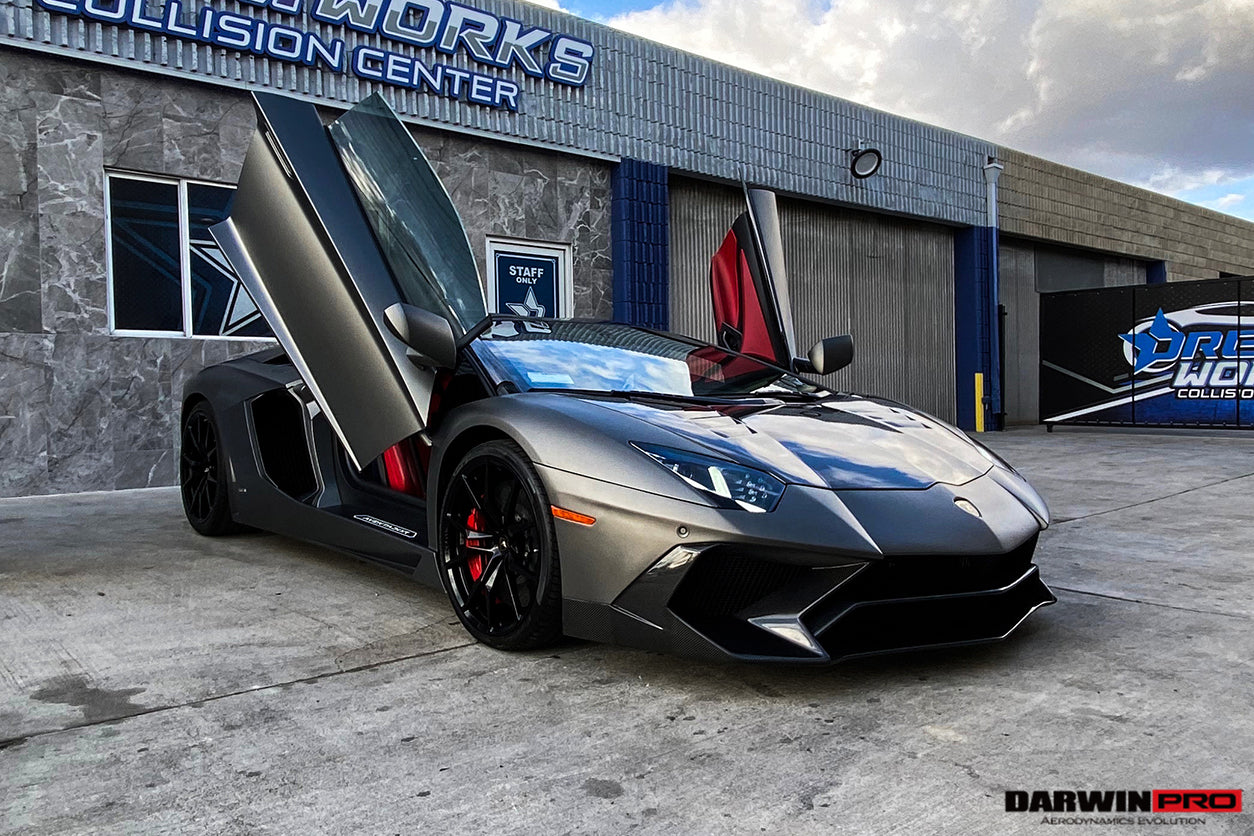 2011 - 2021 Lamborghini Aventador LP700 LP740 Coupe & Roadster SV Style Front Bumper