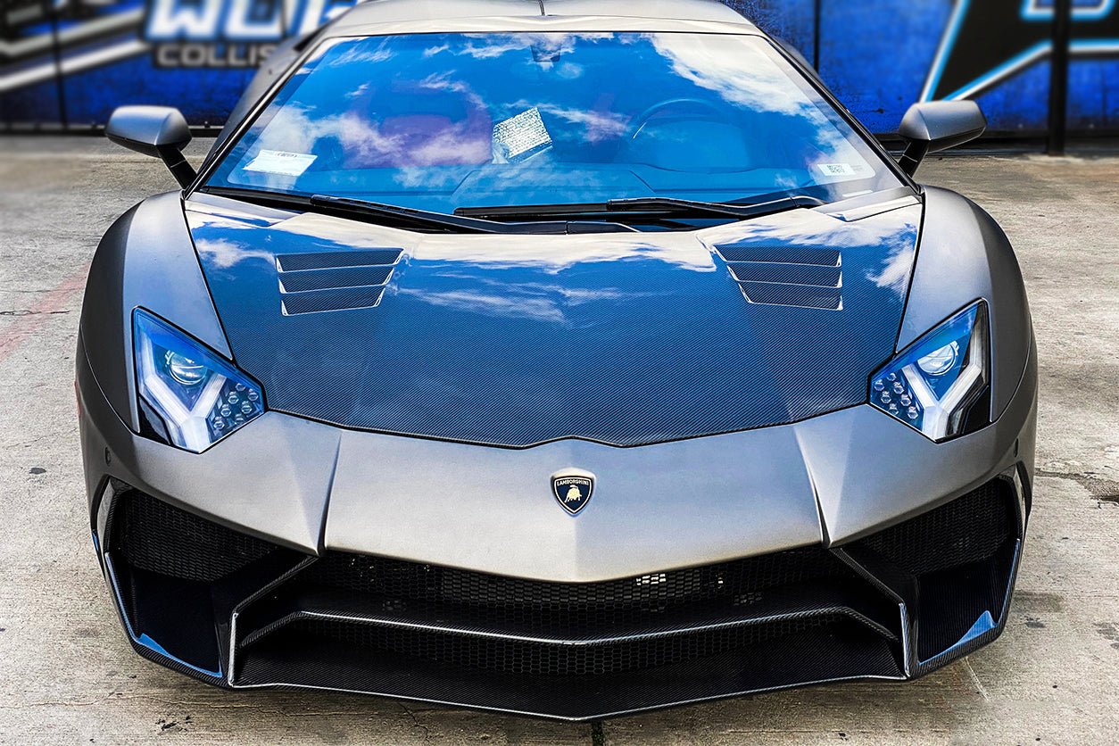 2011-2021 Lamborghini Aventador LP700 LP740 Coupe&Roadster BKSS Style Hood - DarwinPRO Aerodynamics