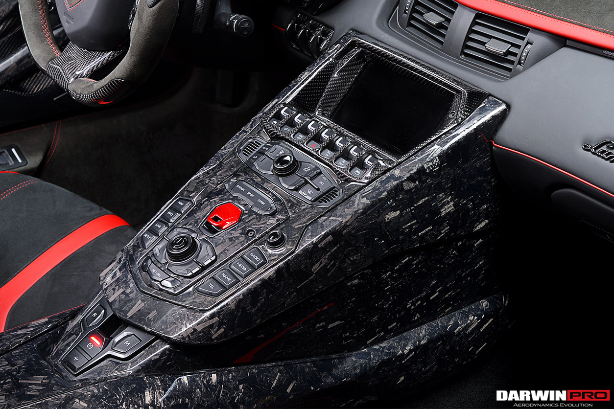 2011 - 2016 Lamborghini Aventador LP700 Coupe & Roadster Carbon Fiber Screen Surround Panel