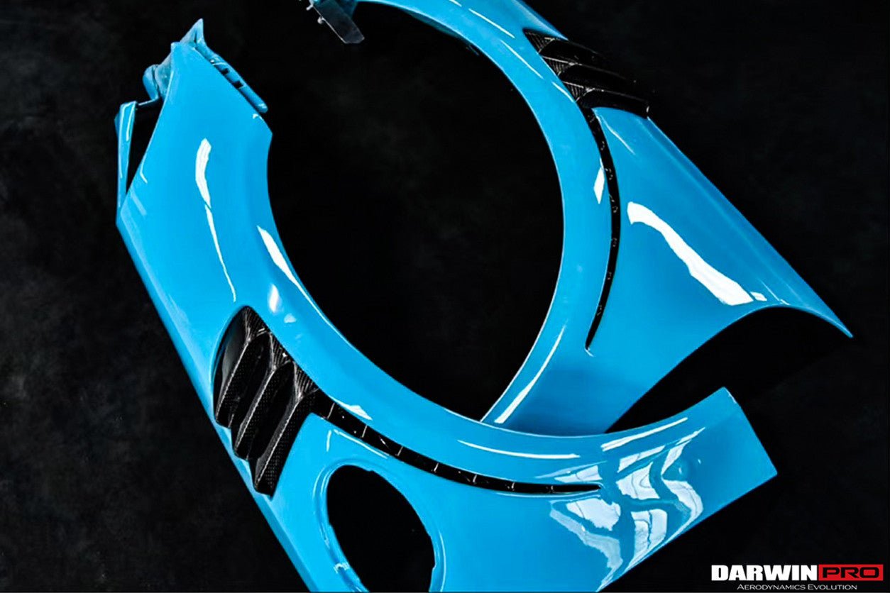 2016 - 2019 Porsche 911 991.2 Carrera /Targa 4/4S GT2RS Style Partial Carbon Fiber Fender