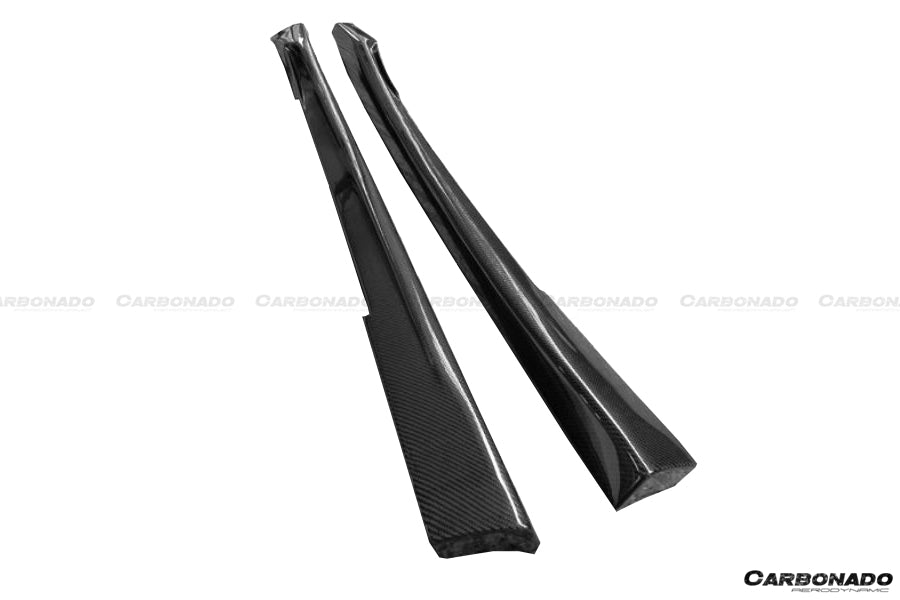 2008 - 2016 Nissan GTR R35 CBA & DBA & EBA BS Style Side Skirts