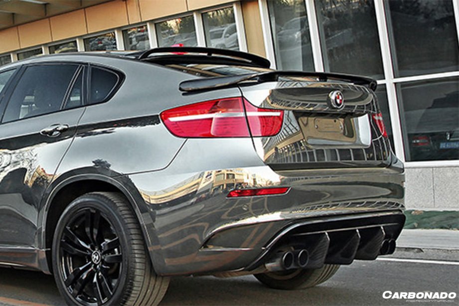 2009-2014 BMW E71 X6M AK Style Carbon Fiber Rear Diffuser