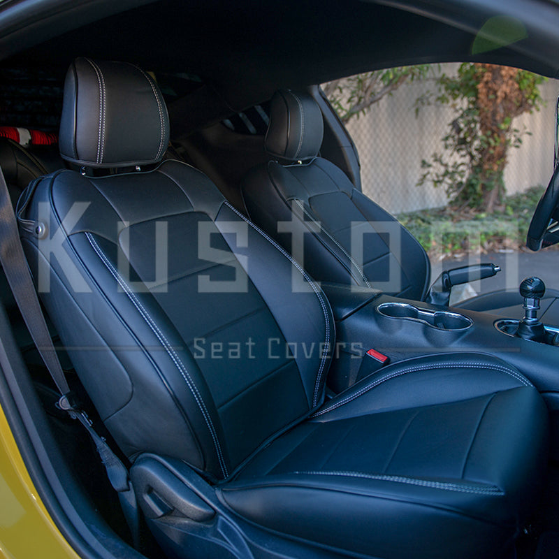 2015-23 Ford Mustang S550 Coupe Genuine Leather Seat Covers