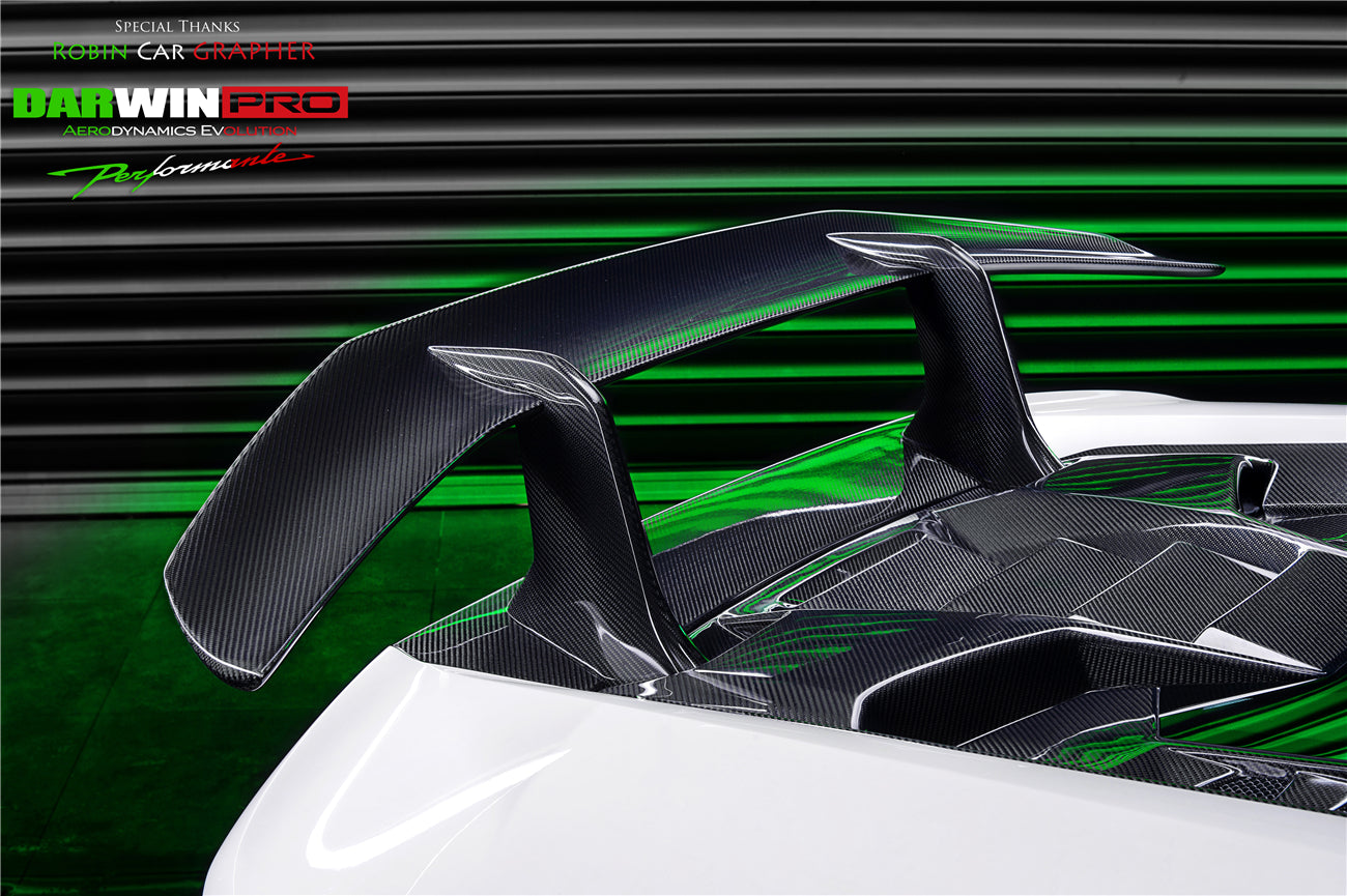 2015 - 2019 Lamborghini Huracan LP610 & LP580 Performante Style Partial Carbon Fiber Aero - Full Kit