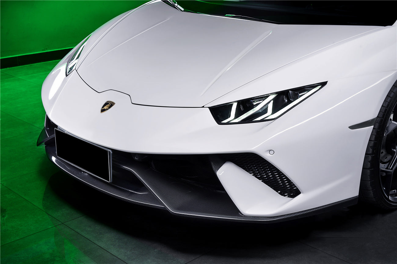 2015 - 2019 Lamborghini Huracan LP610 & LP580 Performante Style Partial Carbon Fiber Aero - Full Kit