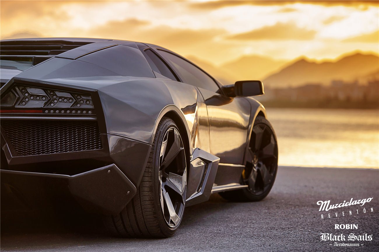 2001 - 2010 Lamborghini Murcielago Reventon Style Full Body Kit