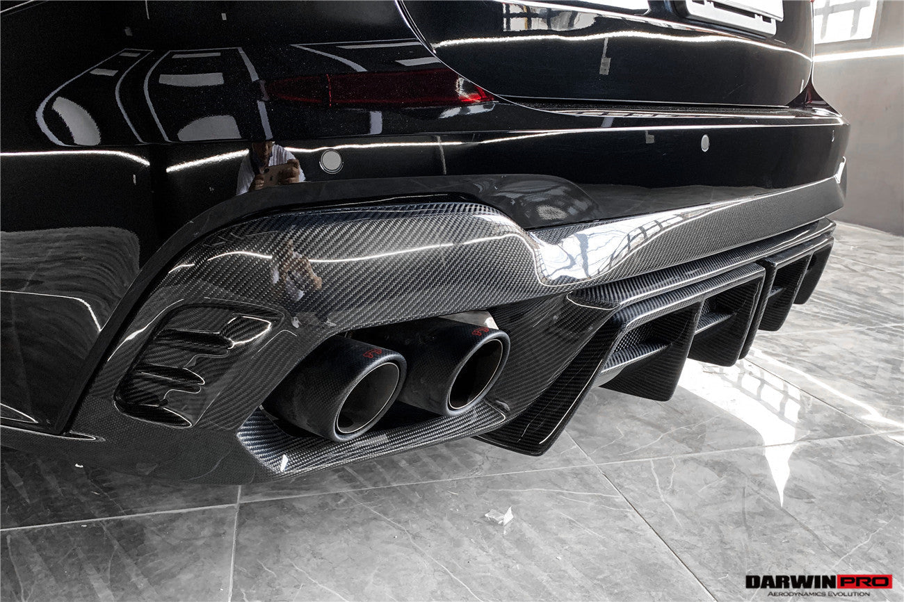 2019 - 2025 Audi RS6 Avant C8 & RS7 Quattro BKSS Style Rear Diffuser