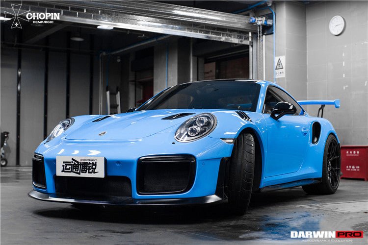 2013 - 2019 Porsche 911 991 Carrera & C2, C2S, C4, C4S, Targa & GT3 & Turbo GT2RS-Style Carbon Fiber Hood