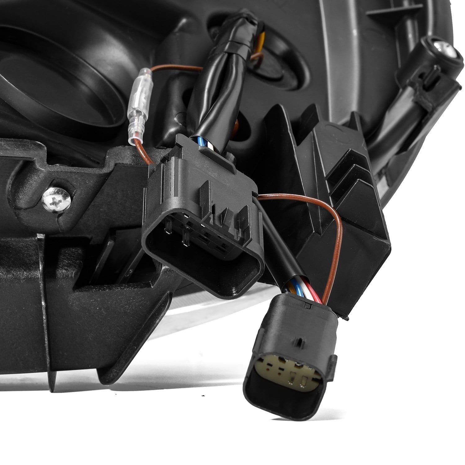 14-18 GMC Sierra PRO-Series Halogen Projector Headlights Alpha-Black | AlphaRex