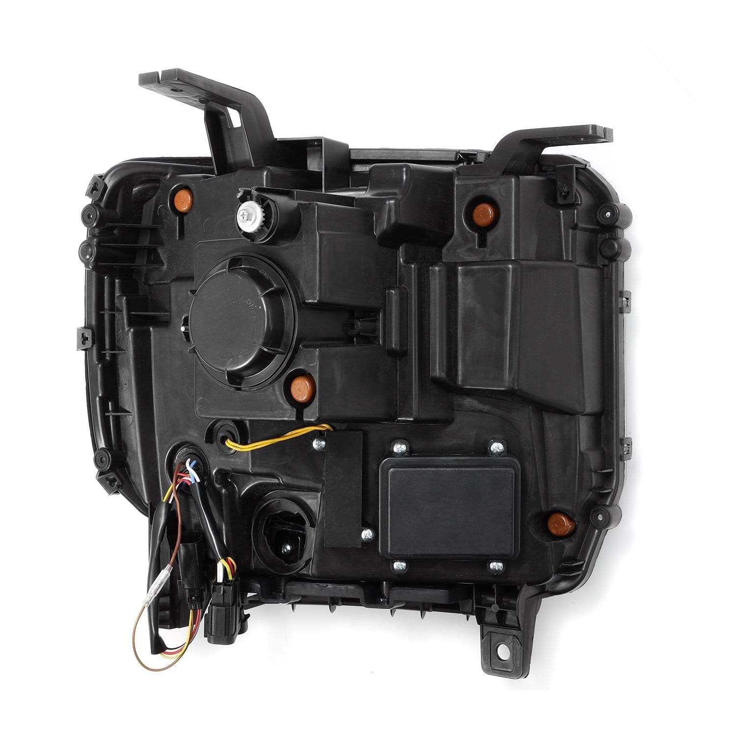 14-18 GMC Sierra PRO-Series Halogen Projector Headlights Black | AlphaRex