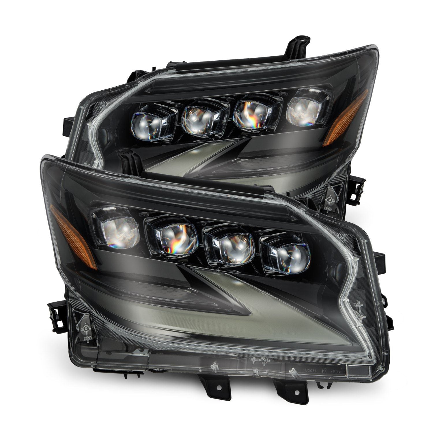 14-23 Lexus GX 460 NOVA-Series LED Projector Headlights Alpha-Black | AlphaRex