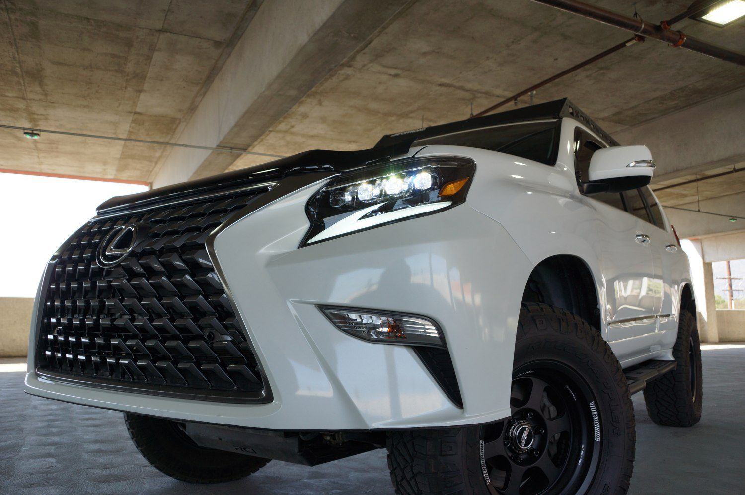 14-23 Lexus GX 460 NOVA-Series LED Projector Headlights Black | AlphaRex