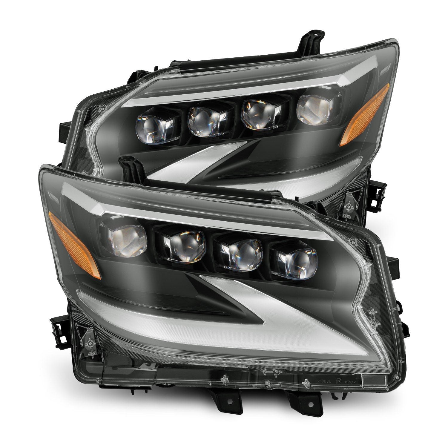 14-23 Lexus GX 460 NOVA-Series LED Projector Headlights Black | AlphaRex