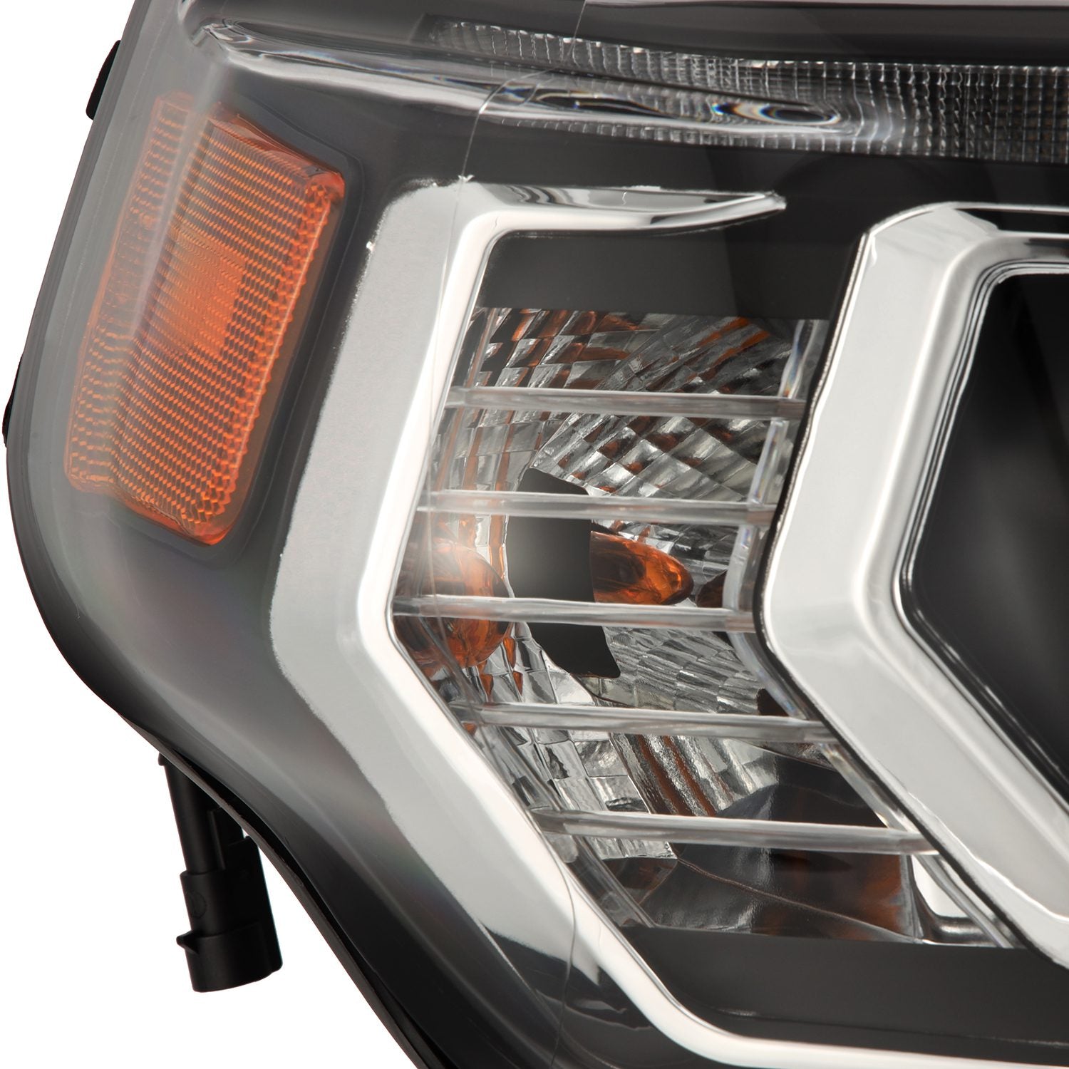 14-24 Toyota 4Runner MK II LUXX-Series LED Projector Headlights Black | AlphaRex