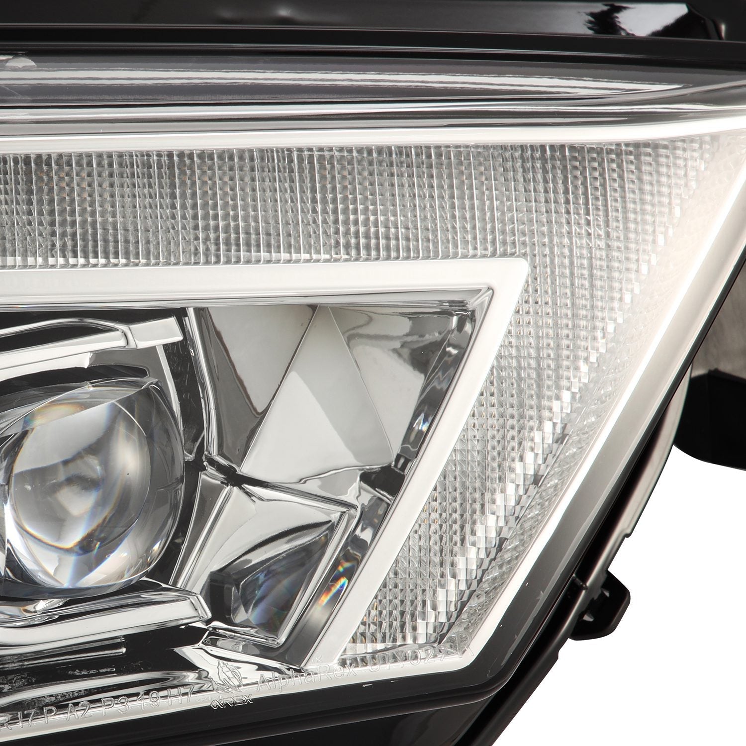 14-24 Toyota 4Runner MK II NOVA-Series LED Projector Headlights Chrome | AlphaRex
