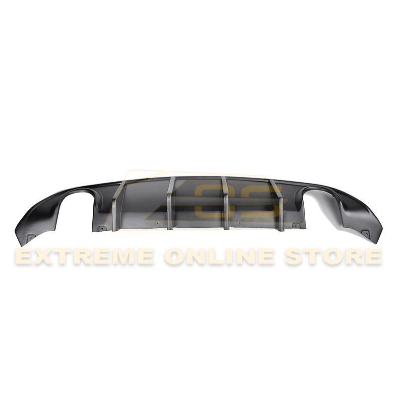 2015-Up Dodge Charger SRT Rear Bumper Dual Exhaust Diffuser - Extreme Online Store