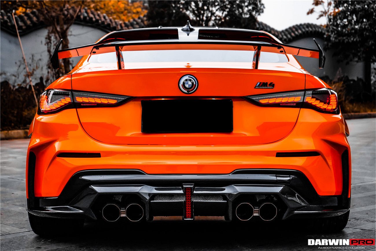 2021-2025 BMW M4 G82 & G83 BKSSII Style Rear Bumper with LED Light